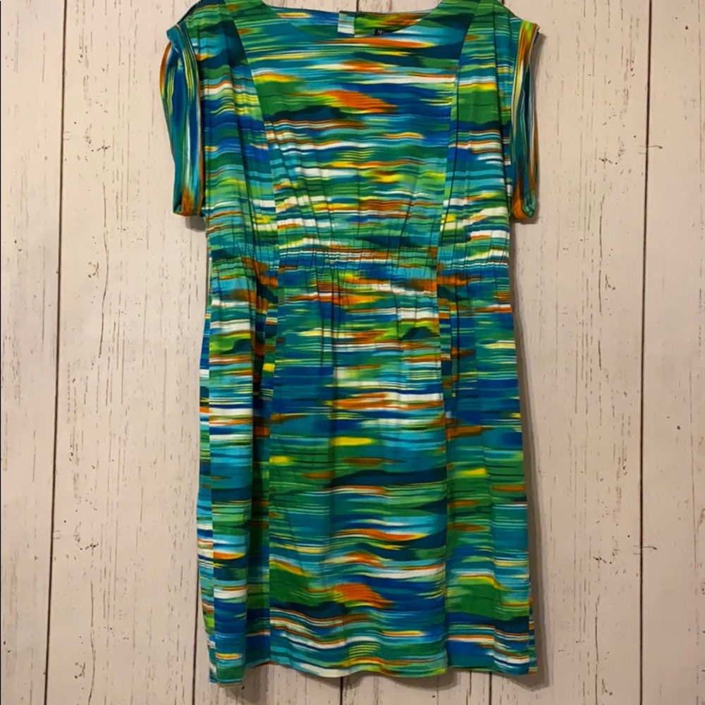 New Directions multi-color dress